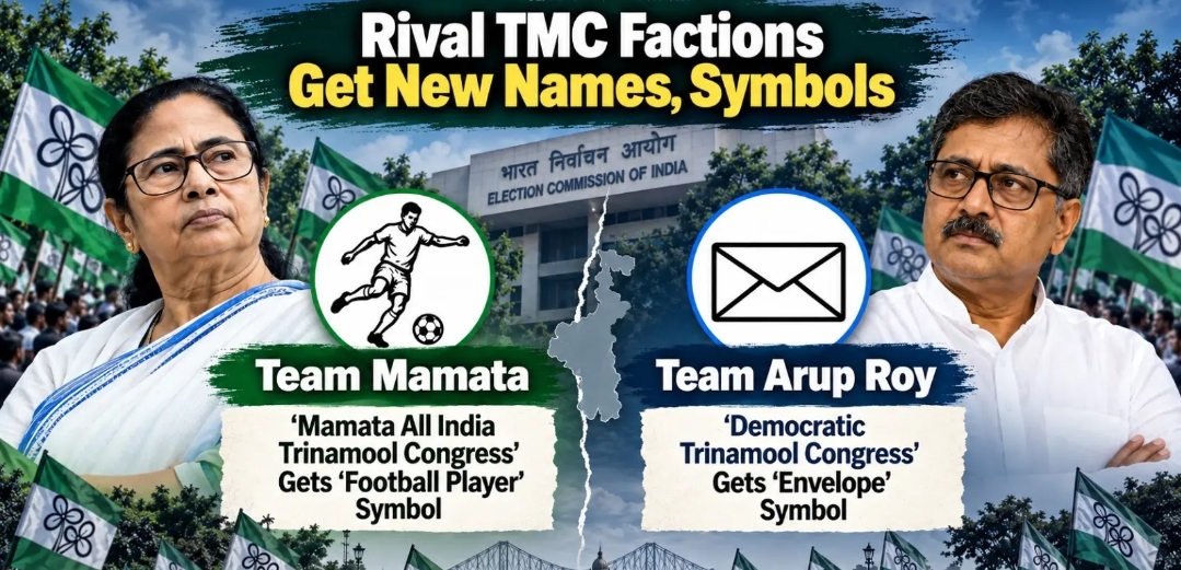 तृणमूल कांग्रेस (TMC) चुनाव चिन्ह और पार्टी नाम विवाद