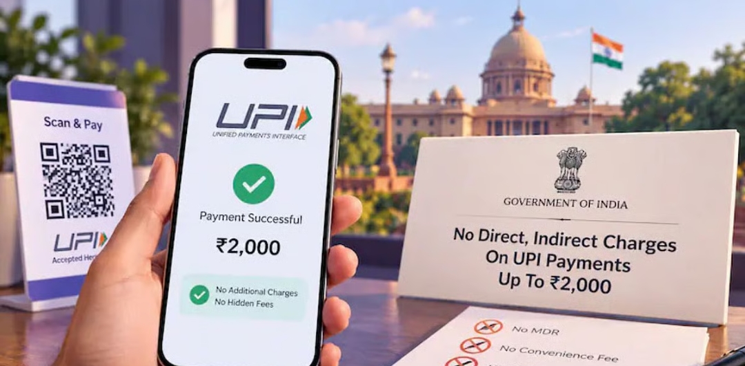 यूपीआई डिजिटल भुगतान पर एमडीआर चार्ज को लेकर सरकार और वित्त मंत्रालय का स्पष्टीकरण