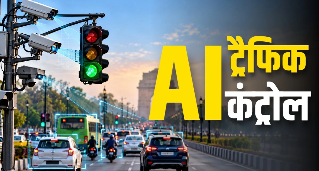 दिल्ली में एआई इंटेलिजेंट ट्रैफिक