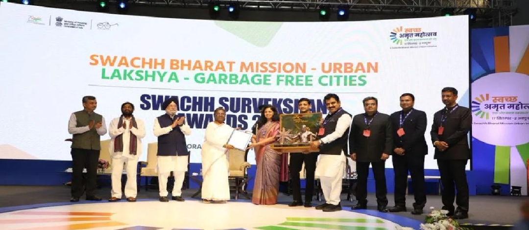 स्वच्छ भारत सर्वेक्षण 2026: इंदौर ने लगातार 8वीं बार जीता देश के सबसे स्वच्छ शहर का खिताब