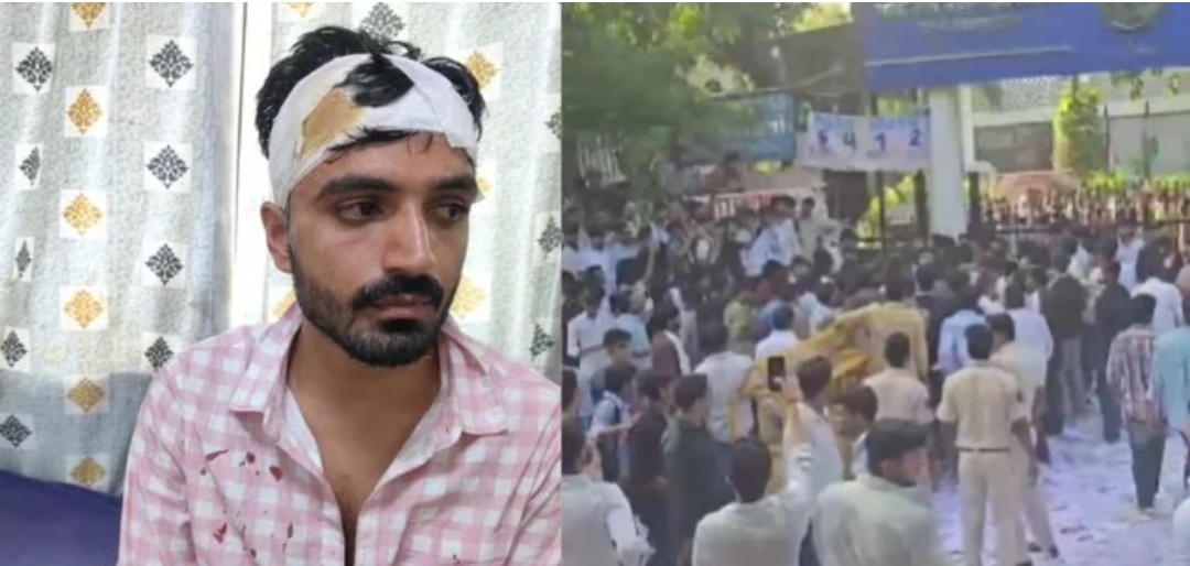 डूसू (DUSU) चुनाव प्रचार के दौरान नॉर्थ कैंपस में हिंसक झड़प 