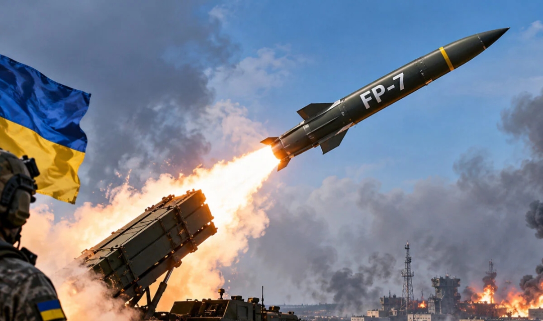 यूक्रेन की 'FP-7': बैलिस्टिक मिसाइल का प्रहार